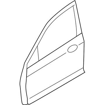 Mercury 6H6Z-5420125-AA Door - Front/Rear