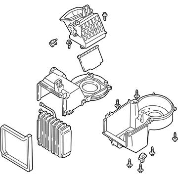 Mercury 5L8Z-19850-AA Evaporator Assy