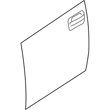 Ford 9L3Z-1624700-A Panel Assy - Door - Outer