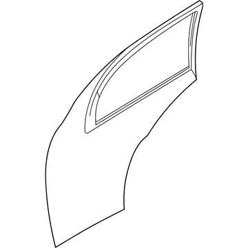 Ford XS4Z-5420200-DA Panel Assy - Door - Outer