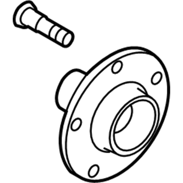 Ford 7T1Z-1104-C Hub Assy - Wheel