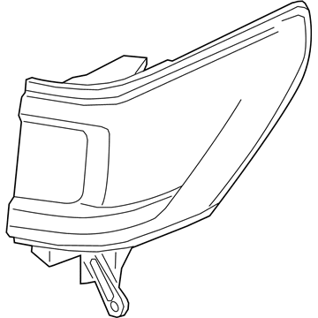 Lincoln JL7Z-13404-A Lamp Assy - Rear, Stop And Flasher