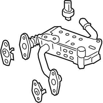 Ford LB5Z-9F464-A Cooler - Egr