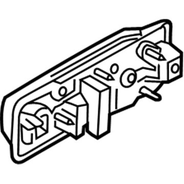 Ford FL3Z-1522404-DHPTM Handle Assy - Door - Outer