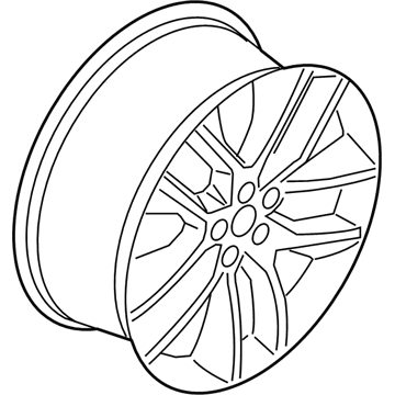 Ford GT4Z-1007-C Wheel Assy