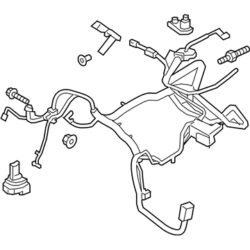 Ford G2GZ-14300-K Cable Assy