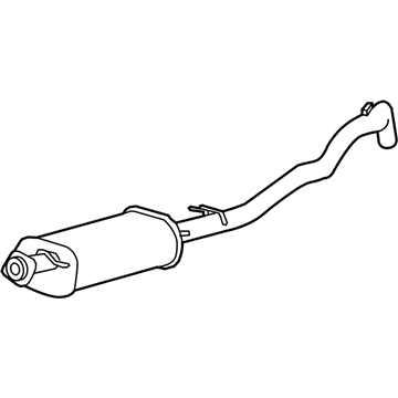 Lincoln 7L1Z-5230-AE Muffler Assy - Front