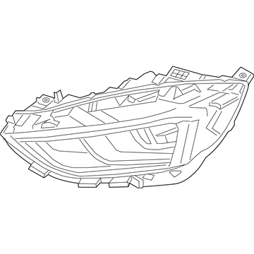 Ford KT4Z-13008-F Headlamp Assy