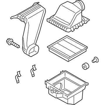 Ford HL3Z-9600-A Cleaner Assy - Air