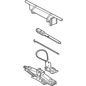Ford 3L2Z-17080-AA Jack Assy - Lifting