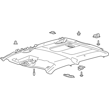 Ford FL3Z-1651944-GC Headlining - Roof