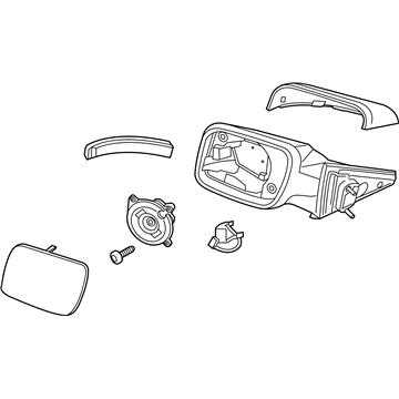 Ford GB5Z-17683-TB Mirror Assy - Rear View Outer
