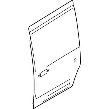Ford 2T1Z-6124700-B Panel Assy - Door - Outer