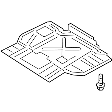 Ford FL3Z-5D032-A Shield - Front Crossmember