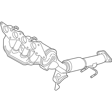 Ford KV6Z-5G232-A Exhaust Manifold And Catalyst Assy