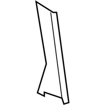 Lincoln DP5Z-54255A62-AA Moulding - Door Window Frame