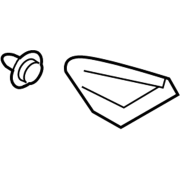 Lincoln DP5Z-16003-BB Moulding