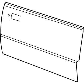 Ford F57Z-1020200-AB Panel Assy - Door - Outer