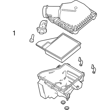 Ford BR3Z-9600-A Cleaner Assy - Air