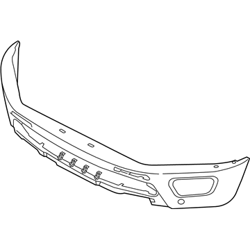 Ford KB3Z-17757-BAPTM Bumper Assy - Front
