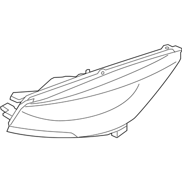 Ford GJ5Z-13008-F Headlamp Assy