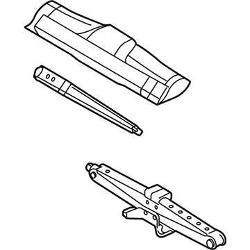 Ford 7T4Z-17085-A Jack Assy - Lifting