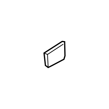 Lincoln JL1Z-4060220-BF Bezel - Seat Belt Guide Bracket
