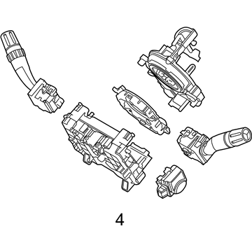 Ford DA1Z-3F791-AA Housing Assy - Steering Column