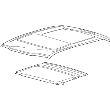 Ford FL3Z-1850202-A Panel Assy - Roof