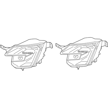 Ford FB5Z-15201-F Lamp Assy - Fog - Front