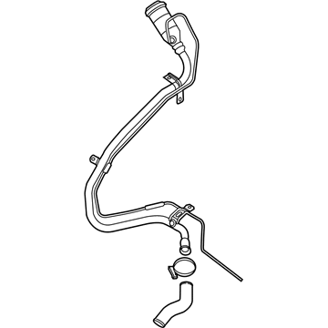 Ford DV6Z-9034-L Pipe - Fuel Filler
