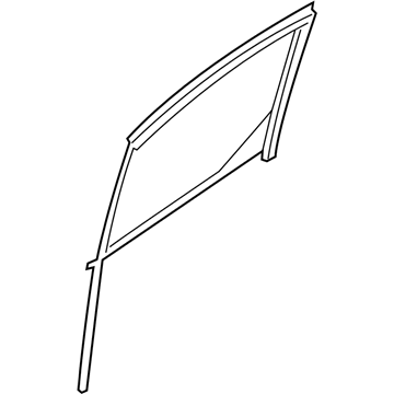 Ford DT1Z-6121597-K Run - Door Glass
