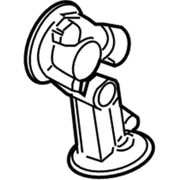 Mercury AT4Z-6881-B Adaptor - Oil Filter