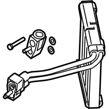 Ford BC3Z-19860-F Core - Air Conditioning Evaporator