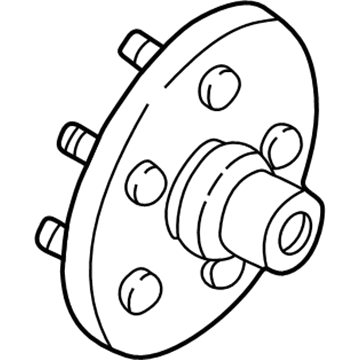 Ford 6L5Z-1104-B Hub Assy - Wheel