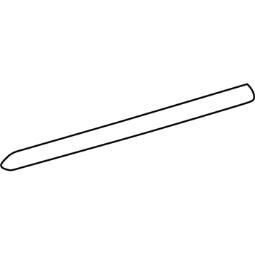 Mercury 1F1Z-5425532-AAB Moulding - Door Outside            