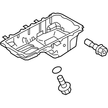 Ford JR3Z-6675-B Pan Assy - Engine Oil