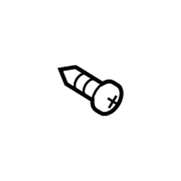 Ford -W505022-S303 Center Bezel Screw