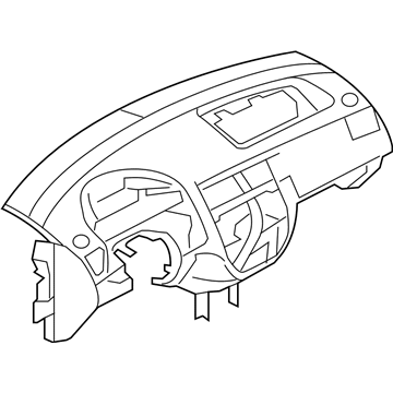 Ford 5S4Z-5404320-DAB Instrument Panel