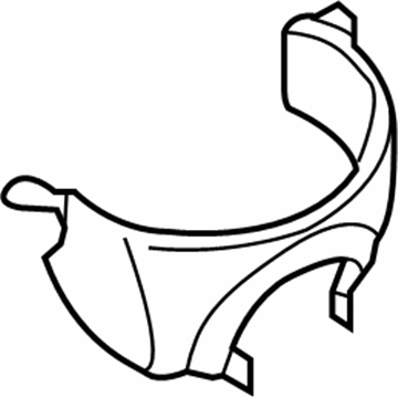 Ford YS4Z-5404644-CAB Lower Extension
