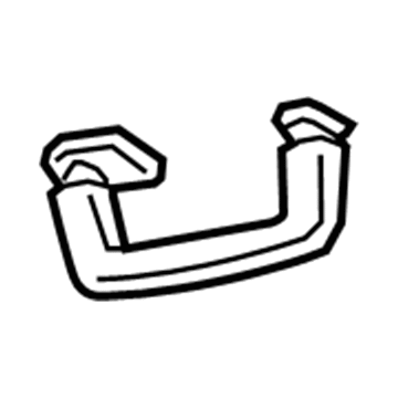 Ford DS7Z-5431406-BB Grip Handle, Charcoal, Rear Passenger Side