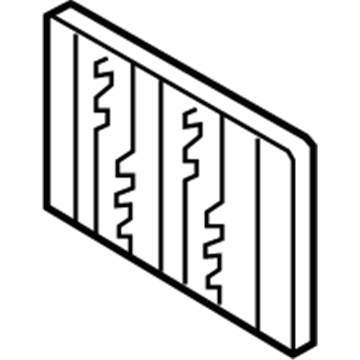 Mercury 5M6Z-19C633-EA Air Vent