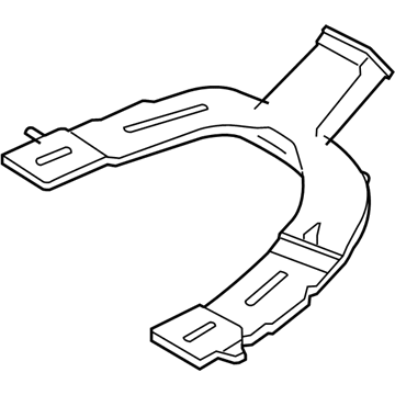 Mercury 5L8Z-18C420-AA Lower Duct