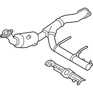 Ford JL3Z-5E212-N Catalytic Converter