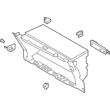 Lincoln LJ7Z-7804338-AA Compartment
