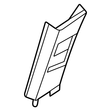 Ford NZ6Z-6024356-AA Upper Center Pillar Trim