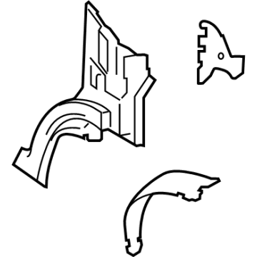 Ford CK4Z-6102588-A Lower Reinforcement