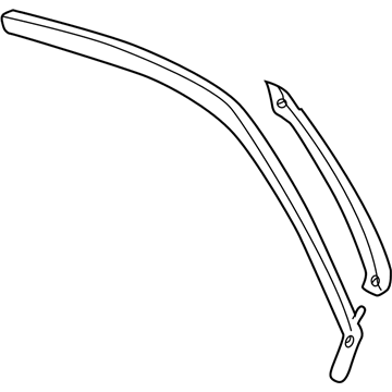 2001 Ford Explorer Sport Door Seal - 1L2Z-9851223-AAA
