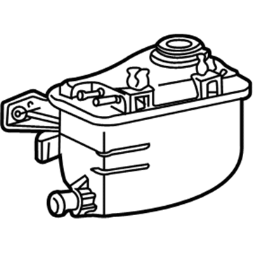Mercury Sable Coolant Reservoir - 3F1Z-8A080-EA