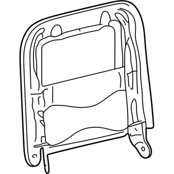 Ford 6W7Z-5461018-A Seat Back Frame, Front Passenger Side